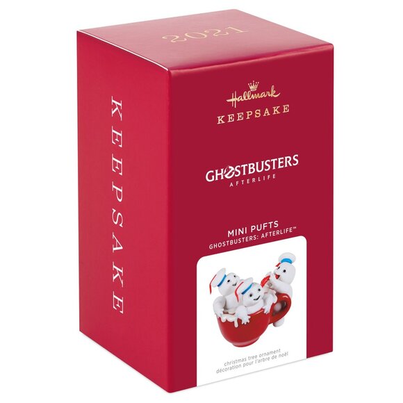 New! Ghostbusters Stay Puft Marshmallows Hallmark Keepsake Christmas Ornament - Picture 1 of 5